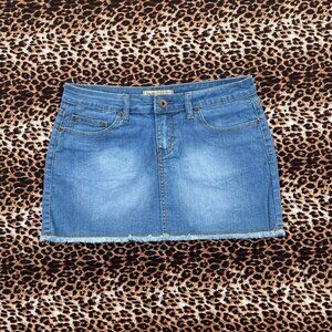 ✧ deadstock LEI denim mini skirt ✧